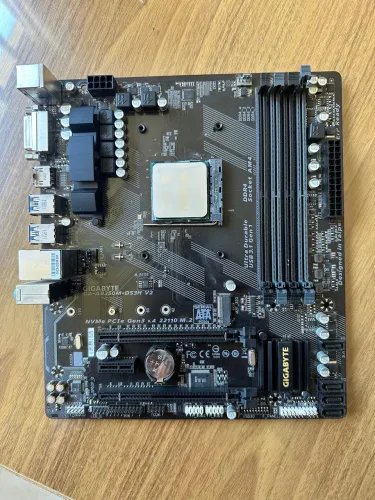 Kit placa mãe + processador Ryzen 5 3600x