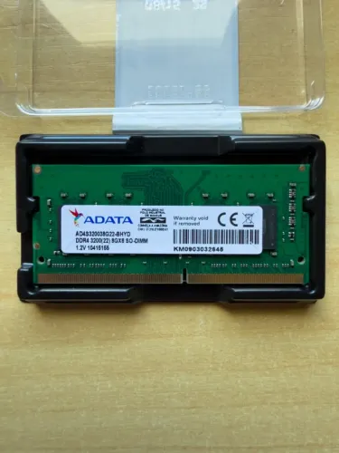2 Memórias RAM Notebook ADATA 8GB DDR4 3200MHz SO-DIMM - Nova