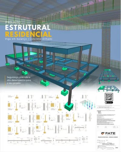 PROJETO ESTRUTURAL CONCRETO/METÁLICA