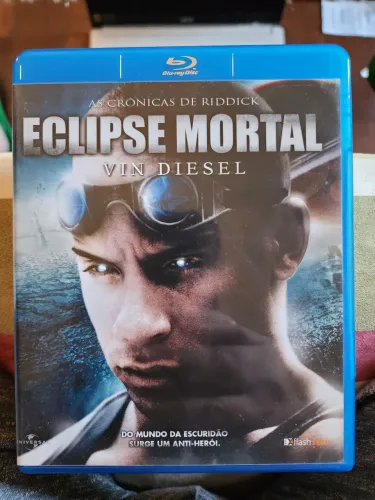 Blu Ray Eclipse Mortal As Crônicas de Riddick Vin Diesel dublado