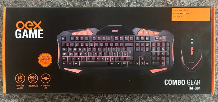 Combo Mouse e Teclado