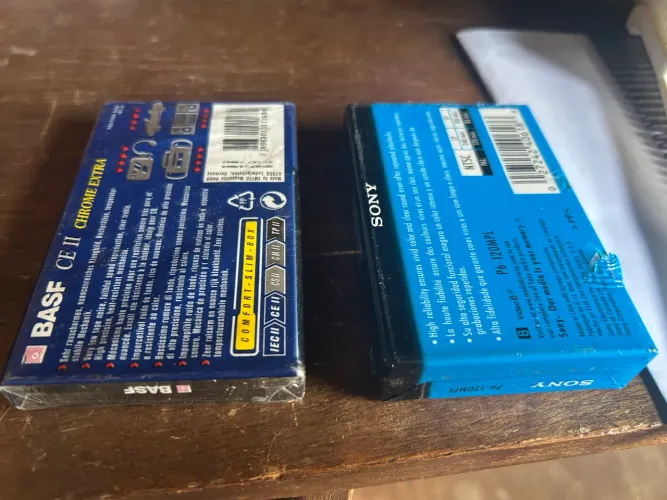 Fita cassete nova 2 unidades