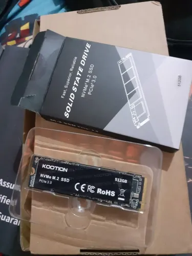 Sdd NVME 512 GB <br>Pra vcs é 350R$