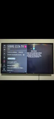 Smart TV LG 43" Full HD webOS Wi-Fi - Modelo 43LK5700PSC - Excelente Estado