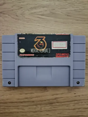 Mortal Kombat 3 Playtronic Super Nintendo Snes Original