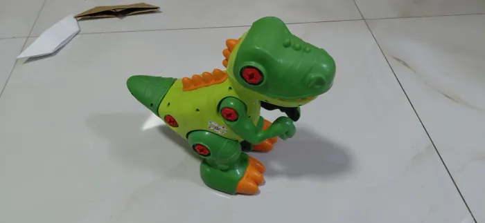Dinossauro T-Rex Montar Maral - Acompanha Chave