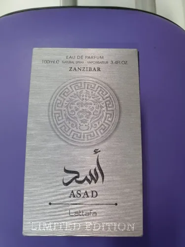 PERFUME ARABE LATTAFA ASAD ZANZIBAR MEN EDP 100ML EDIÇAO LIMITADA