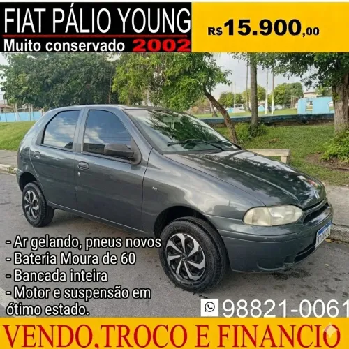 Fiat Palio Young 1.0 MPI 8V 4P (álcool) 2002