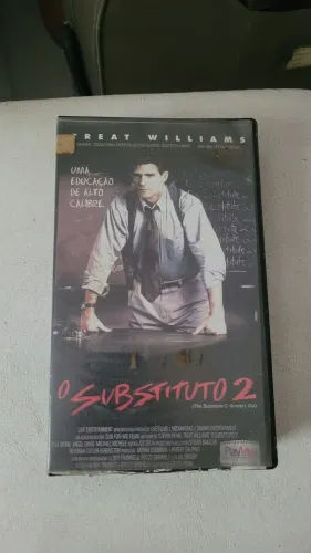 FITA VHS ORIGINAL FILME O SUBSTITUTO 2