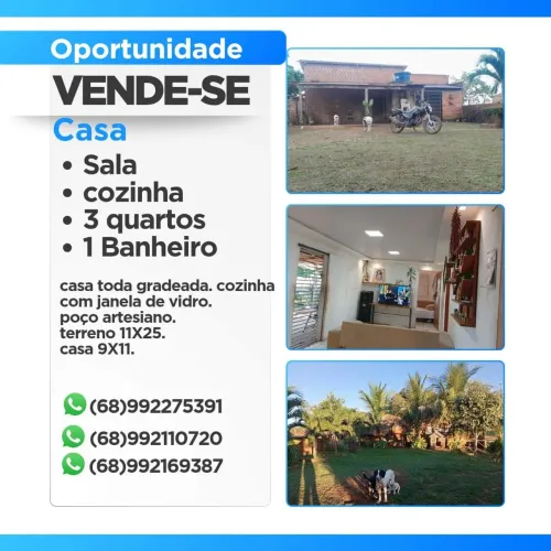 Vende-se essa casa 