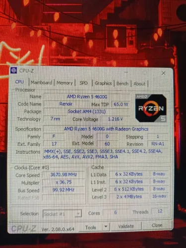 Ryzen 5 4600G