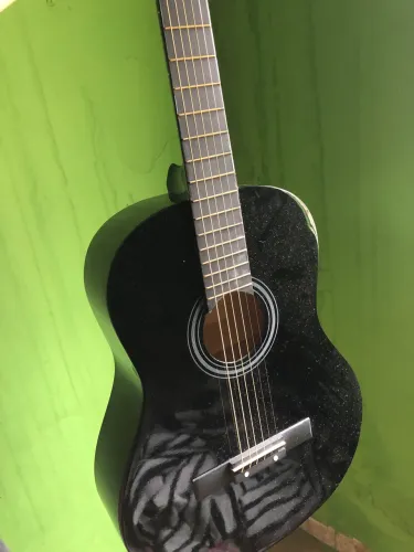 Violão acústico aço novo