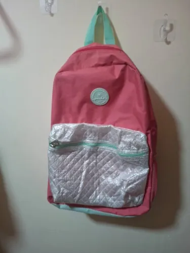 mochila de lona colorida