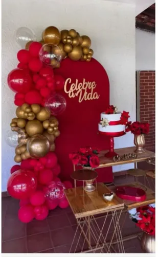 Decoração de festa pegue e monte festa adulto