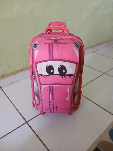 Mochila com 3 rodinhas infantil, marca: Max Toy by Diplomata