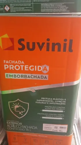 Tinta Suvinil emborrachada cor palha na promoção 
