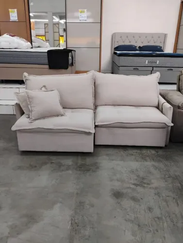 Sofá cama londres linho 1,80m