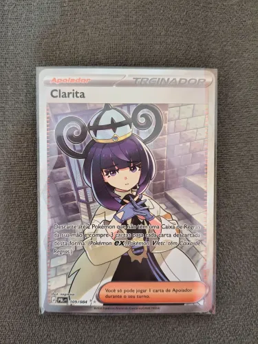 Carta Pokémon clarita full art