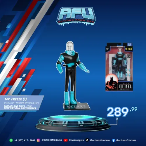 Mcfarlane Toys - Mr. Freeze The New Batman adventure