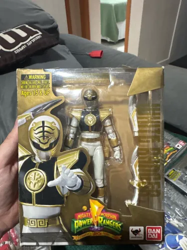 Power Ranger Branco Bandai Tamashi Nations