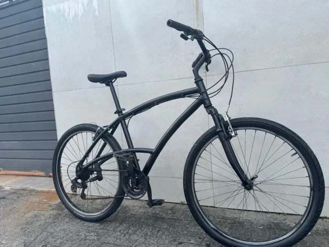 Bicicleta Caloi confort alumínio aro 26 revisada com nota 