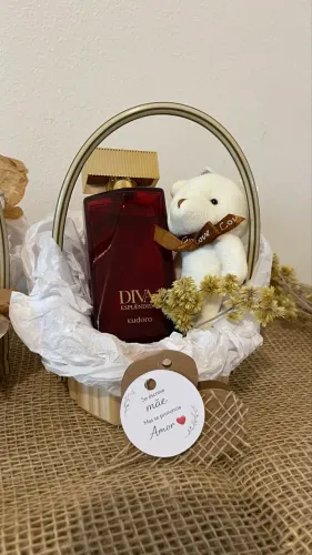 Kit presente dia dos namorados  perfume Eudora Diva 
