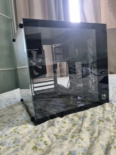 Gabinete mini bluecase black