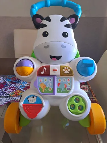 Andador Zebra Fisher Price 