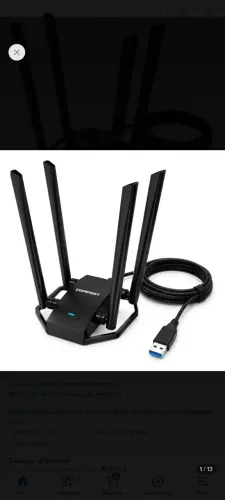 Antena Wi-Fi pentest