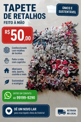 Tapetes feitos a mão