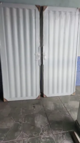 PORTÃO FERRO BRANCO COMPLETOS!