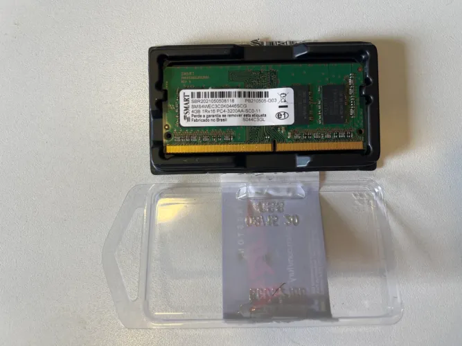 Memória RAM 4GB DDR4 3200MHz para Notebook