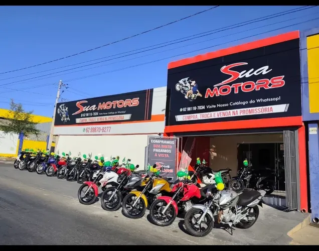 Motos com entrada+promissórias, vários modelos