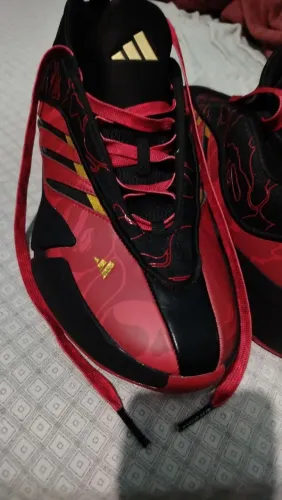 Bape x Adidas Dame 9 (Red Camo)