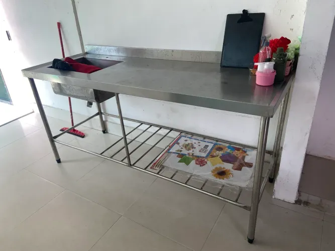 Pia de inox 