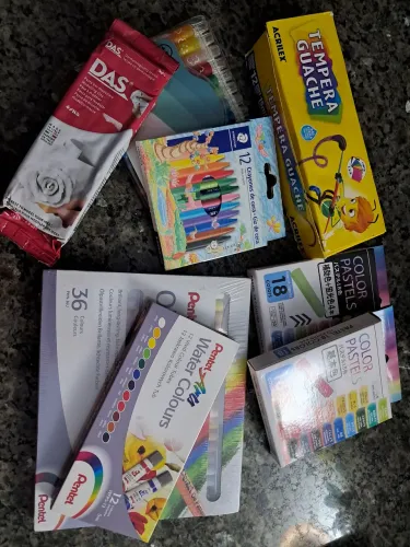 Kit Material de Arte !!! +brinde 
