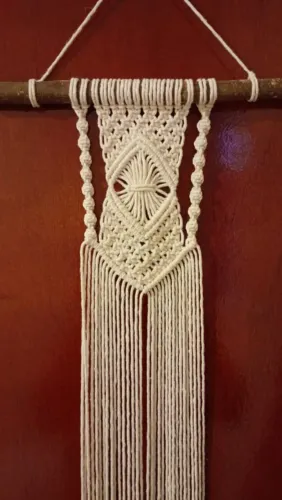 Painel de Macramê