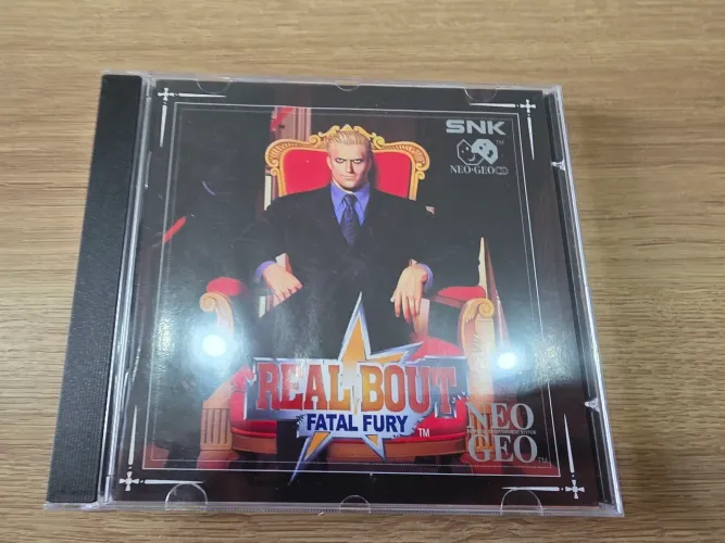 Jogo Real Bout Fatal Fury Neo Geo Cd Prensado 