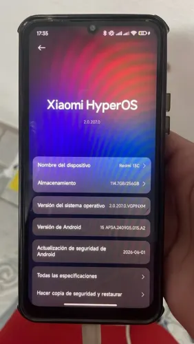 Xiaomi redmi 13c bom estado com capinha e carregador tudo okey