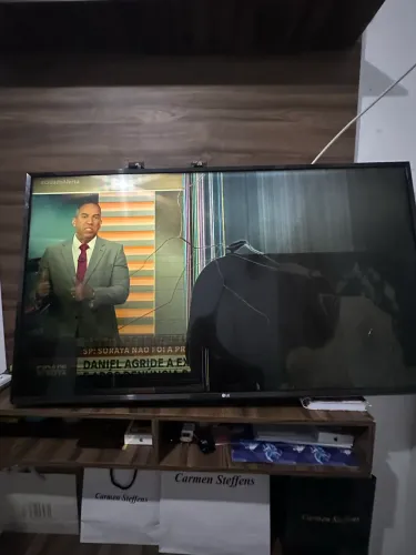 Tv lg 52 defeito na imagem