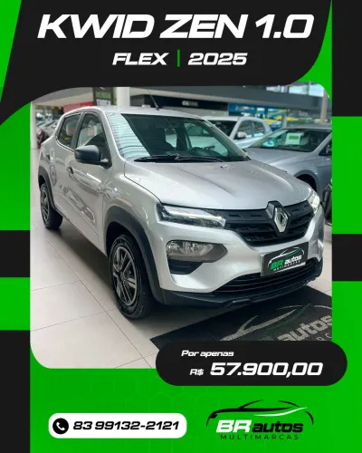 Renault Kwid Zen 1.0 Flex 12V 5P Mec. 2025