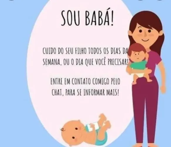 Sou babá.