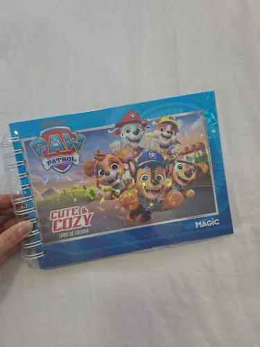 Livrinho de colorir patrulha canina lacrado