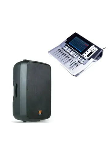 Kit Igreja-Mesa de Som Digital DUONN Atrium 20 Canais + CAIXA STANER SR-110A