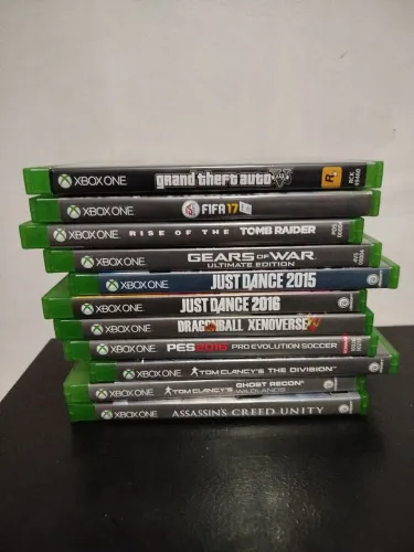 Lote 11 jogos Xbox