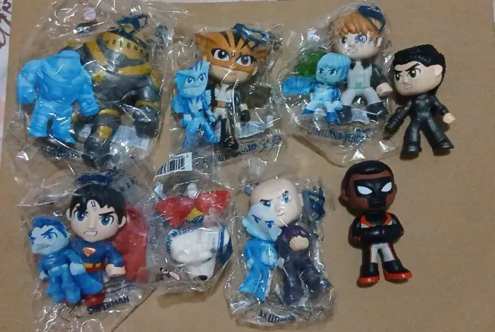 Coleção Action Figures Superman (Burguer King)