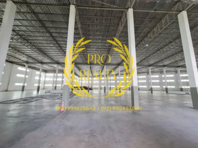 Galpão em condomínio, 1.800m², pé direito 14m, habite-se e avcb, pátio para carretas. doca