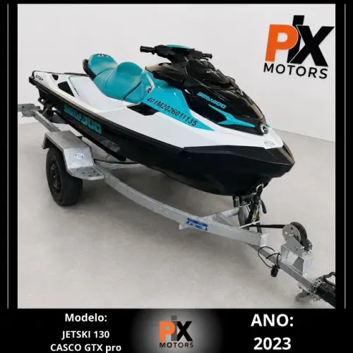 Jetski Sea-Doo 130 com casco GTX pro