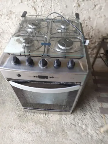 Fogão Brastemp 4 bocas inox de embutir 