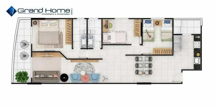 Apartamento 3 quartos em Bento Ferreira